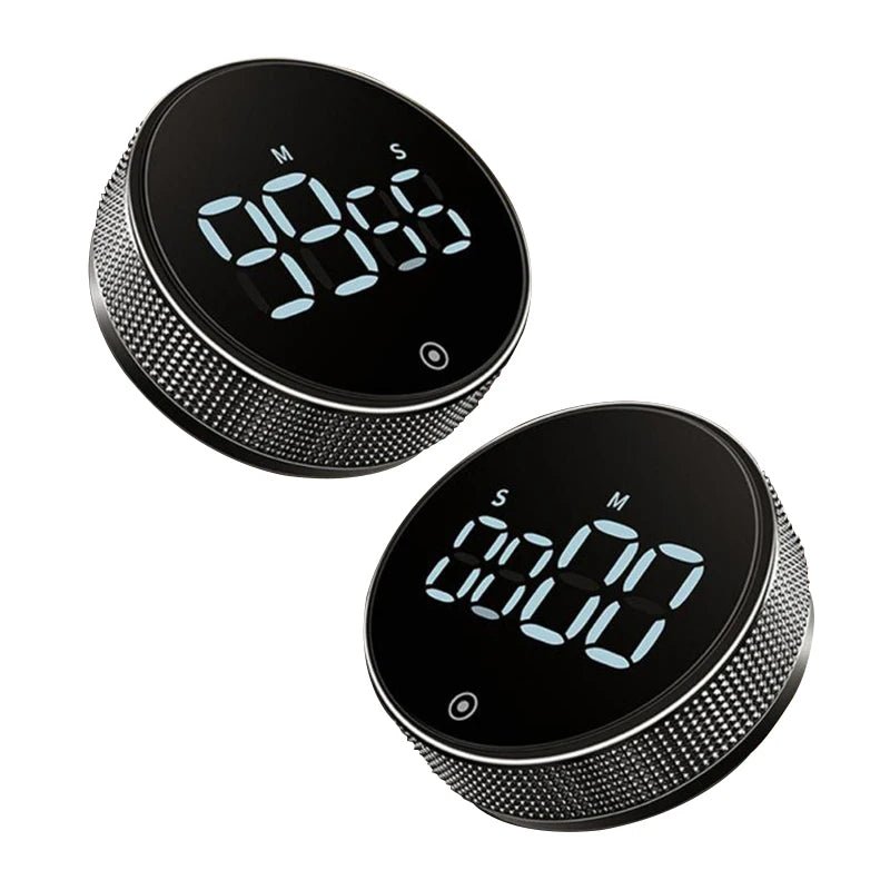 LED Digital Kitchen Timer for Cooking Shower Magnetic Electronic Digital Timer Smart Timer Mechanical Remind Alarm Kitchen Tool.