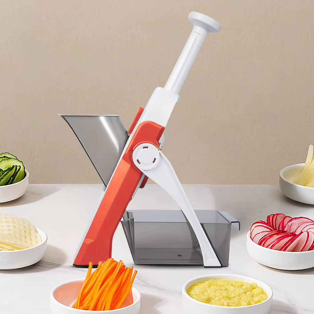 Vegetables Shredder Dicer Adjustable Potato Slicer Vegetable Food Slicer & Chopper Potato Fries Cutter Kitchen Fast Meal Prep.