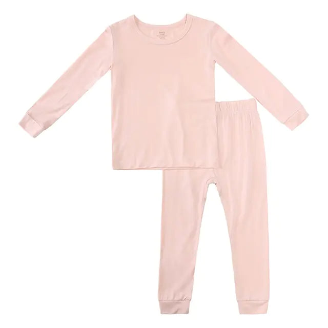 2023 Bamboo Fiber Toddler Kids Pajamas Set.