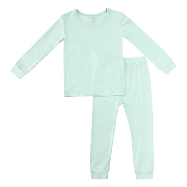 2023 Bamboo Fiber Toddler Kids Pajamas Set.