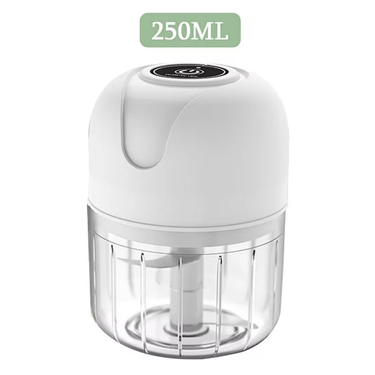 Mini Electric Garlic Chopper USB Meat Grinder Garlic Masher Machine Sturdy Durable Crushed Ginger Vegetable Crusher Kitchenware.