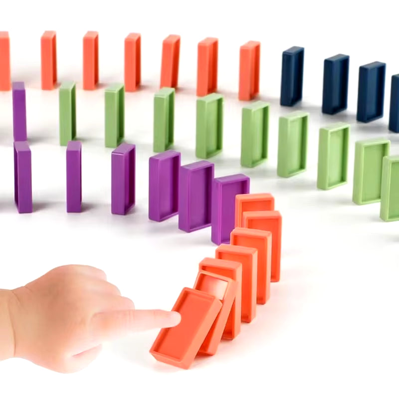 Domino Children'S Puzzle Building Blocks.